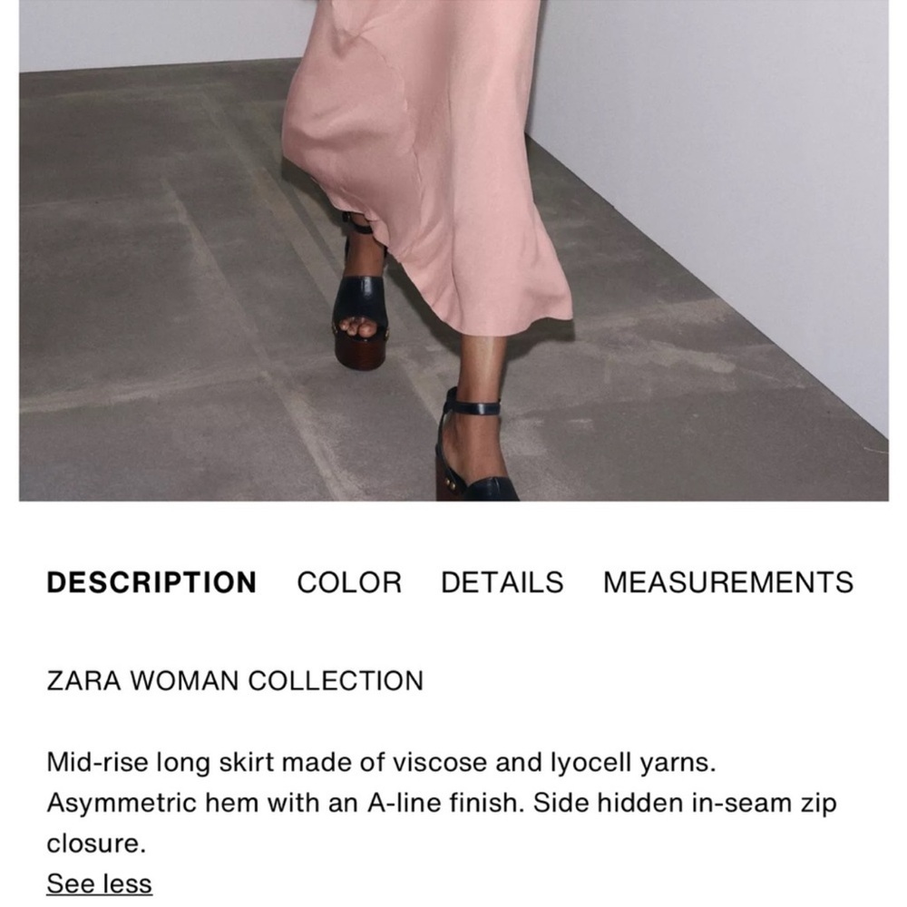 Zara Long skirt Size S, M NWT - Picture 5 of 11